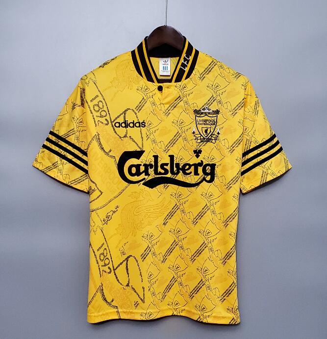 retro 95 96 liverpool third Jersey