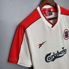 retro 98 99 liverpool away Jersey