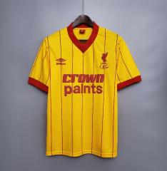 retro 82 83 liverpool away Jersey