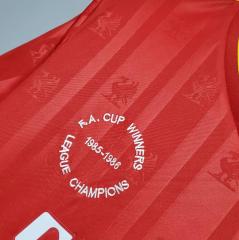 retro 85 86 liverpool home Jersey