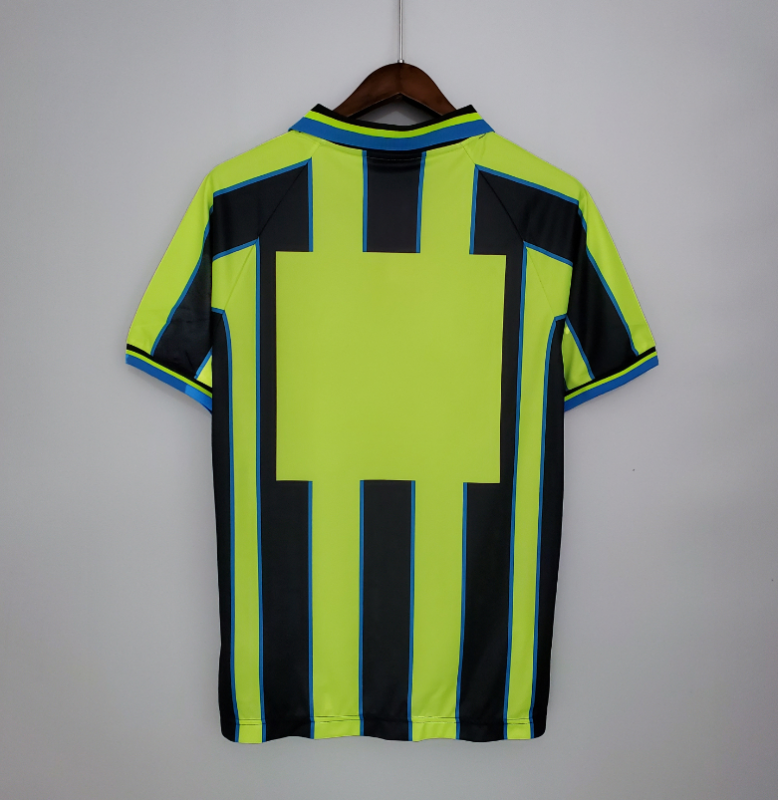retro 98 99 manchester city away jersey