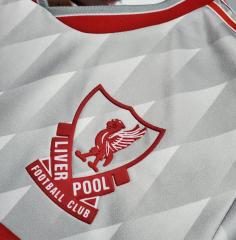 retro 89 91 liverpool away Jersey