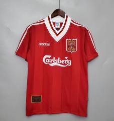 retro 95 96 liverpool home Jersey