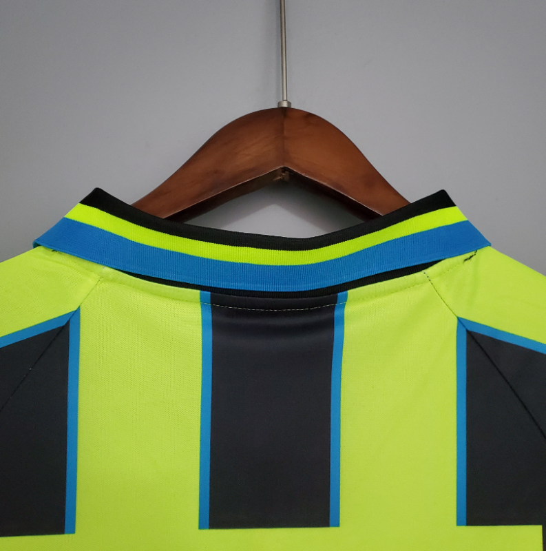 retro 98 99 manchester city away jersey