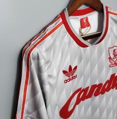retro 89 91 liverpool away Jersey