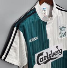 retro 95 96 liverpool away Jersey