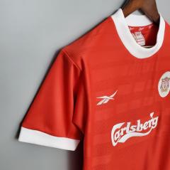 retro 98 99 liverpool home Jersey
