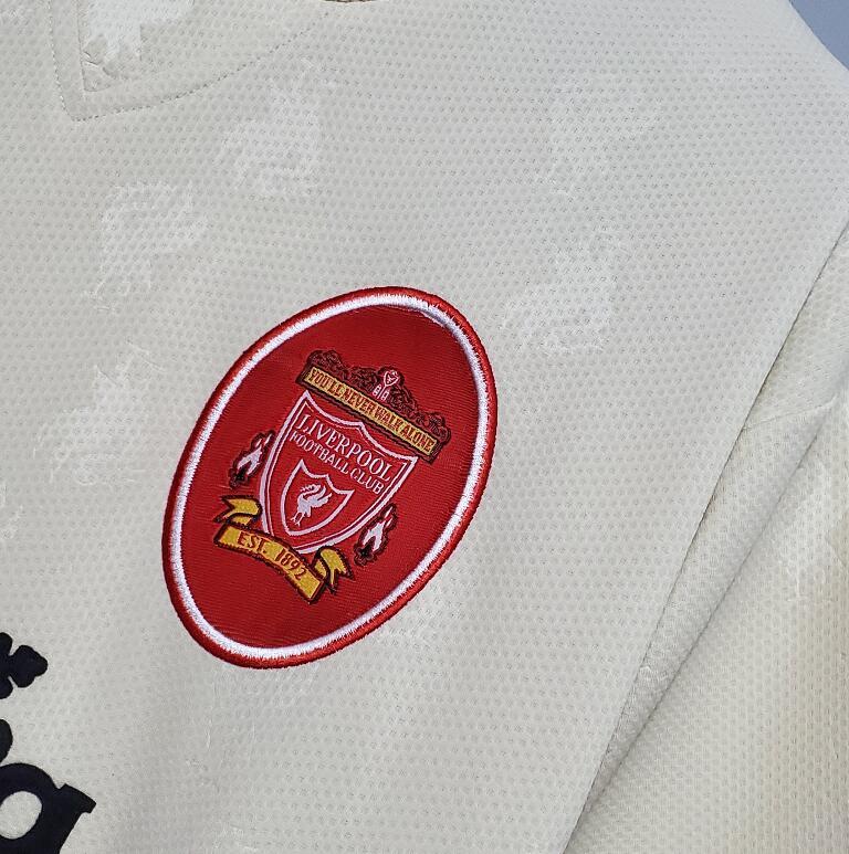 retro 96 97 liverpool away Jersey