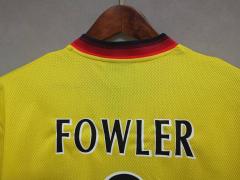 retro 98 99 liverpool third Jersey