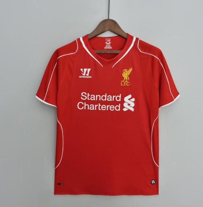 retro 14 15 liverpool home Jersey