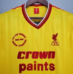 retro 85 86 liverpool third Jersey