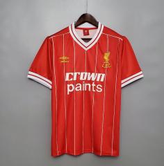 retro 82 83 liverpool home Jersey