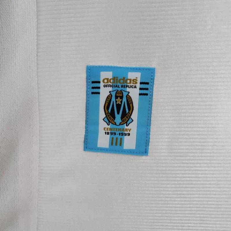retro 98 99 marseille home jersey