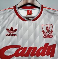 retro 89 91 liverpool away Jersey