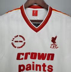 retro 85 86 liverpool away Jersey