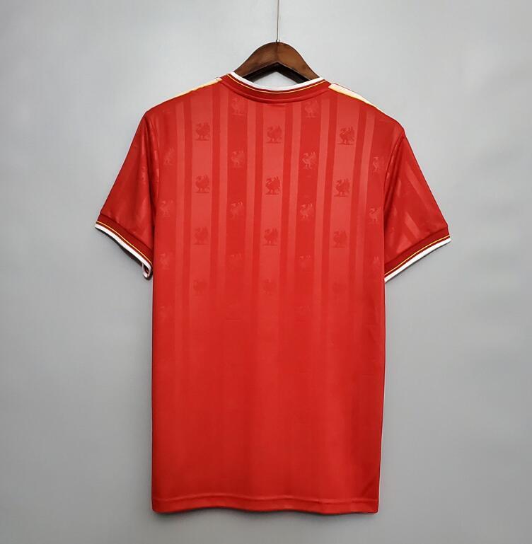 retro 85 86 liverpool home Jersey