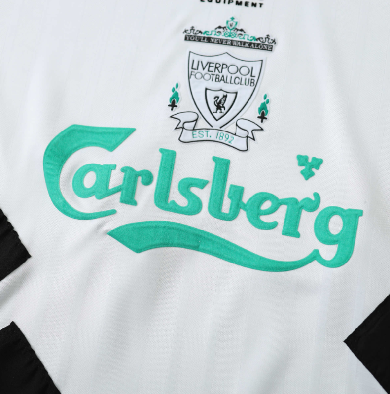 retro 93 95 liverpool away Jersey