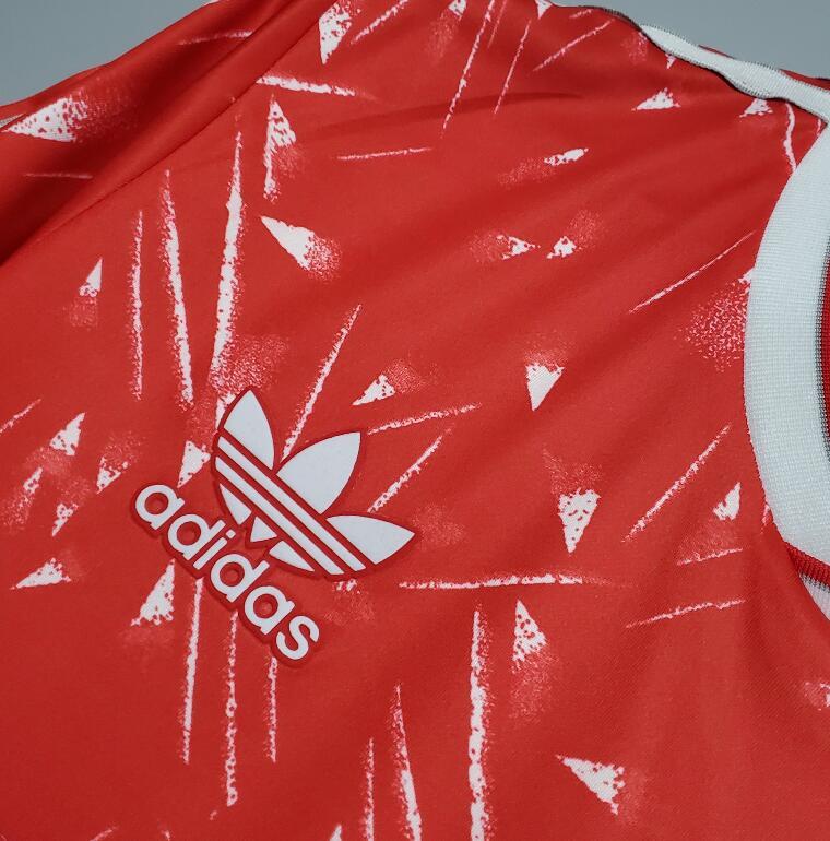 retro 89 91 liverpool home Jersey
