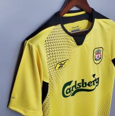 retro 04 05 liverpool away Jersey