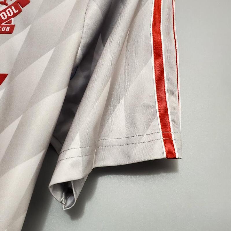 retro 89 91 liverpool away Jersey