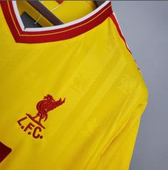 retro 85 86 liverpool third Jersey