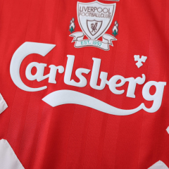 retro 93 95 liverpool home Jersey