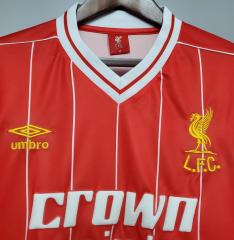 retro 82 83 liverpool home Jersey