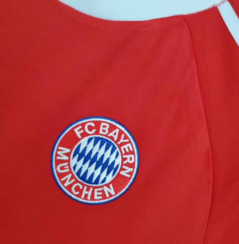 retro 00 01 Bayern Munich champions league home jersey