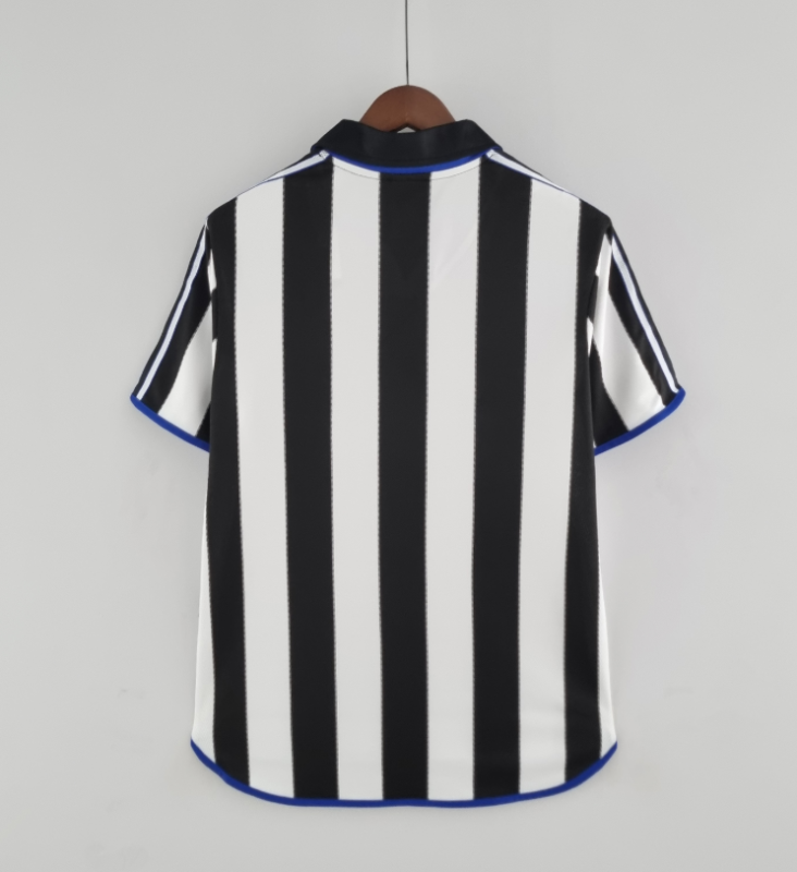 retro 00 01 newcastle united  home jersey