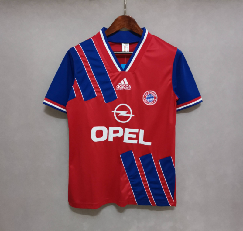 retro 93 94 Bayern Munich home jersey