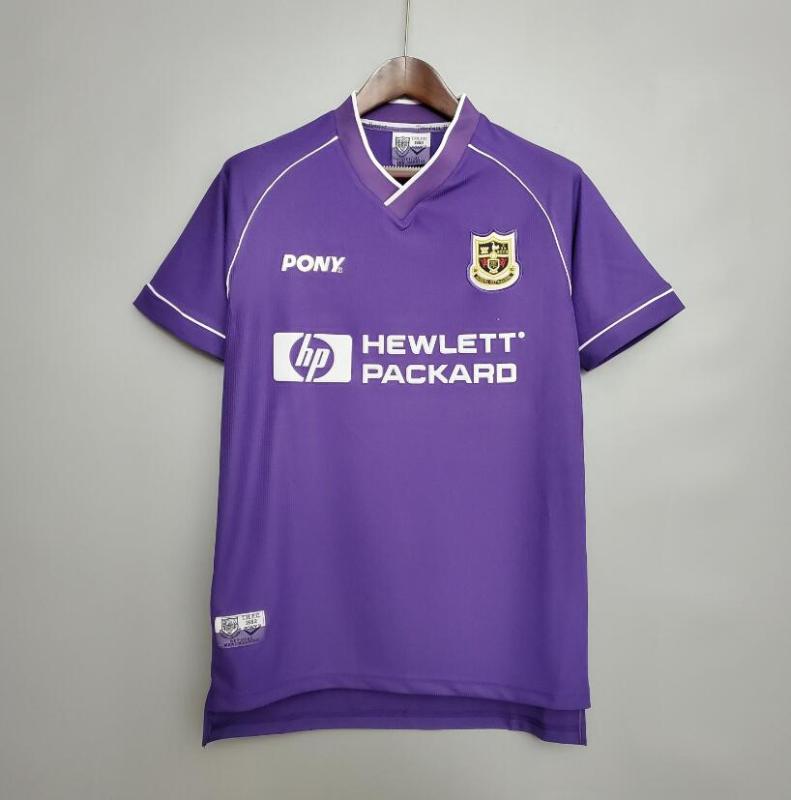 retro 98 99 Tottenham away jersey