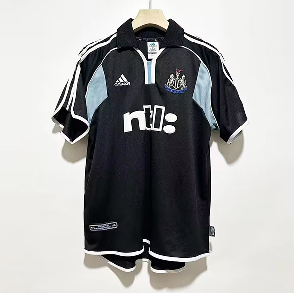 retro 00 01 newcastle united  away jersey