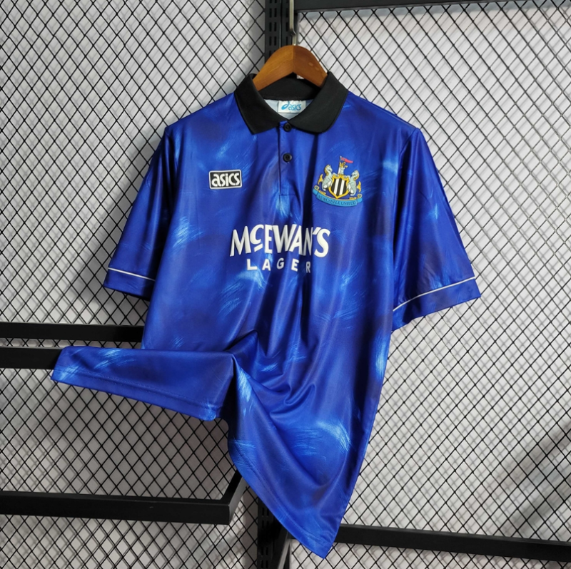 retro 93 94  newcastle united  away jersey