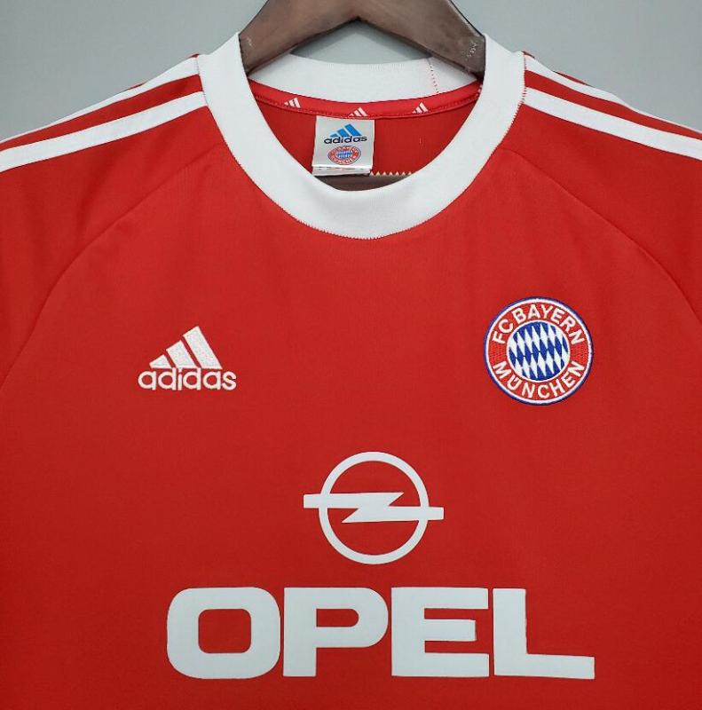 retro 00 01 Bayern Munich champions league home jersey