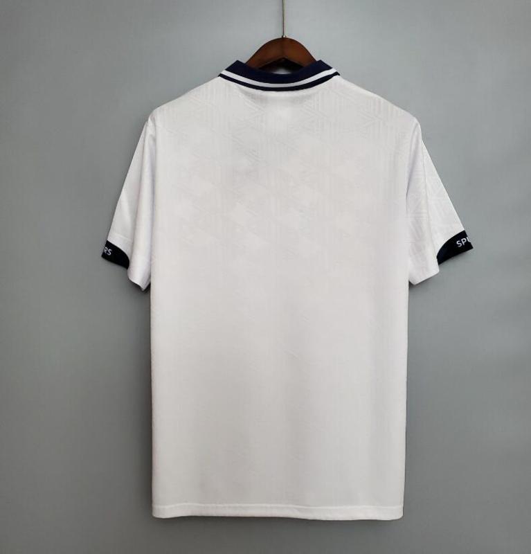 retro 91 93 Tottenham home jersey
