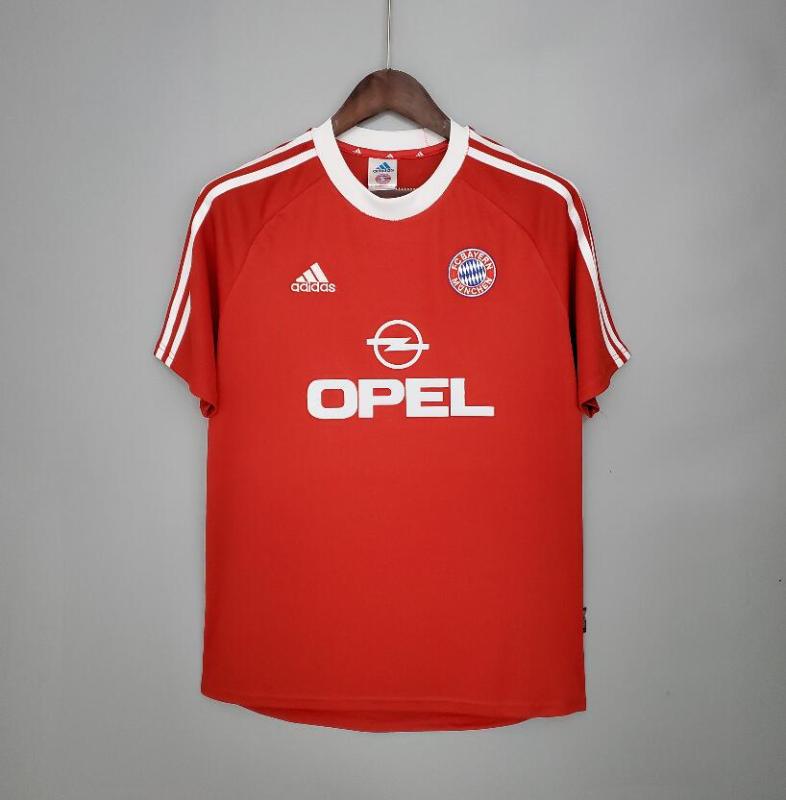 retro 00 01 Bayern Munich champions league home jersey