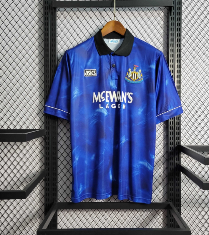 retro 93 94  newcastle united  away jersey