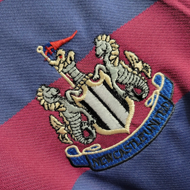 retro 95 96 newcastle united  away jersey