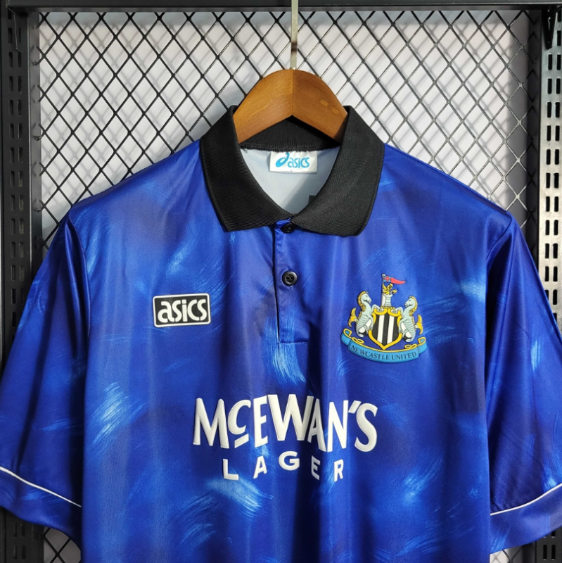 retro 93 94  newcastle united  away jersey