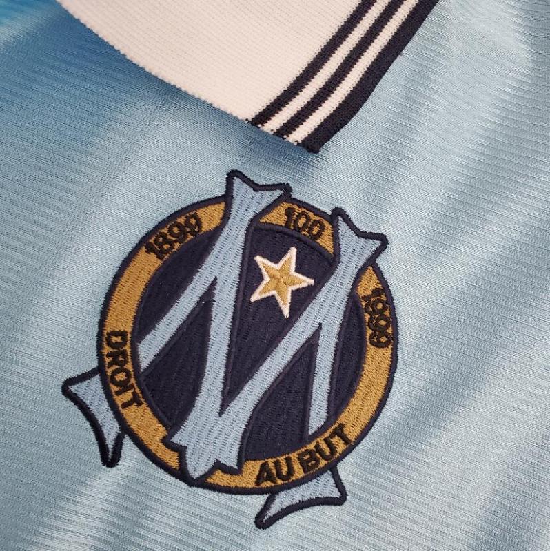 retro 98 99 marseille away jersey