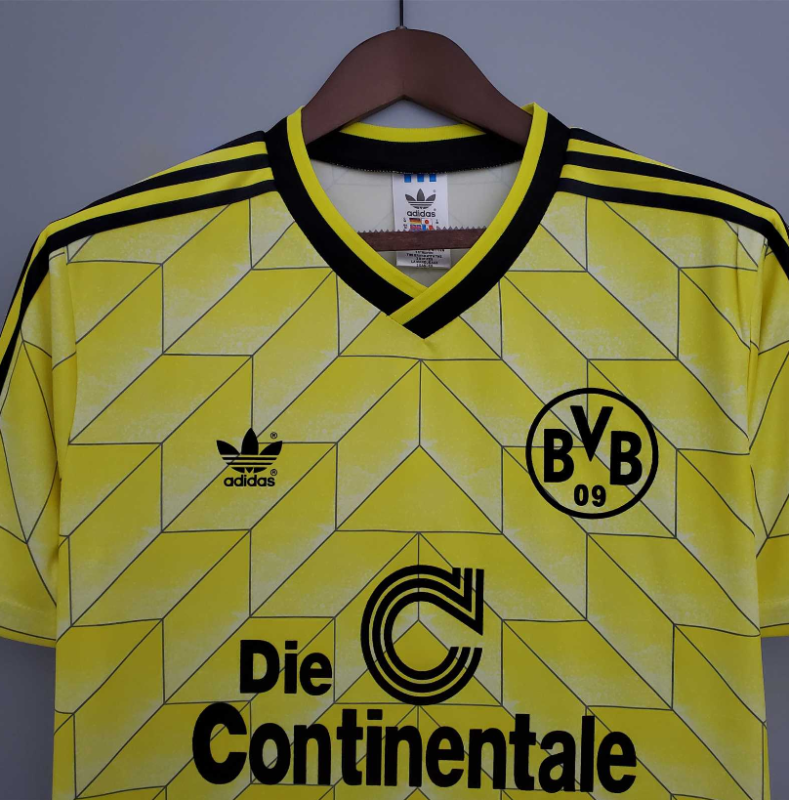 retro 88 89 Dortmund home jersey