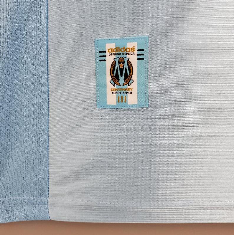 retro 98 99 marseille away jersey