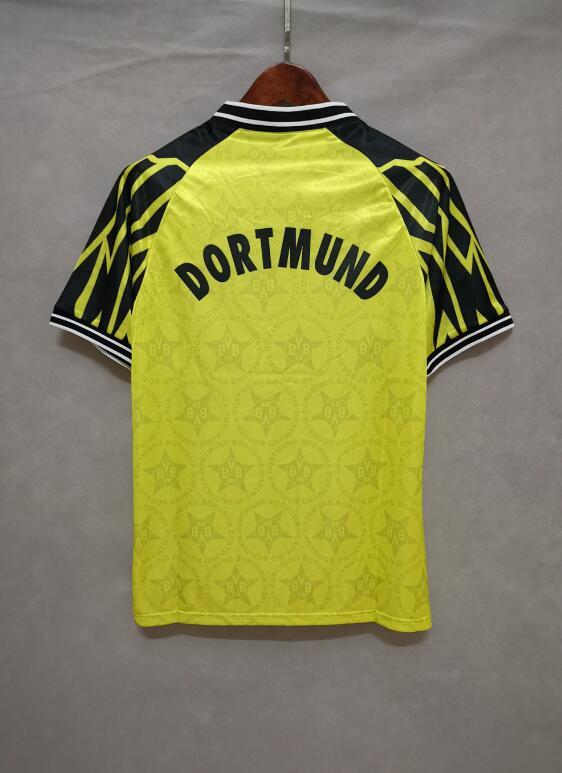 retro 94 95 Dortmund home jersey