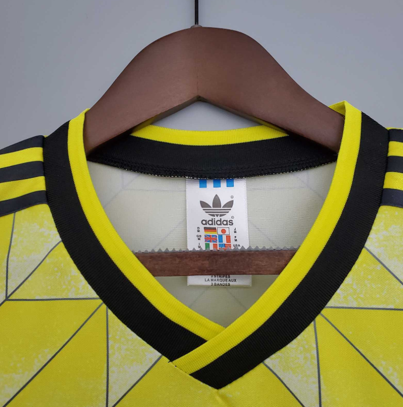 retro 88 89 Dortmund home jersey