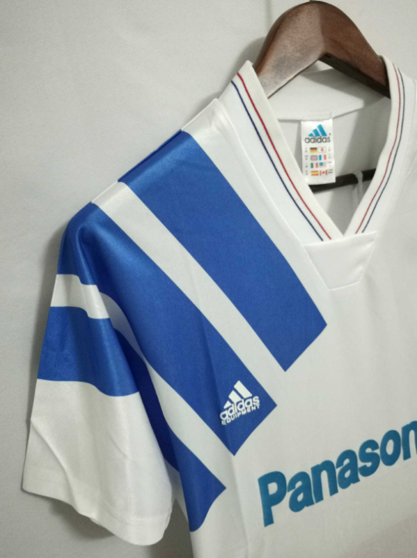 retro 91 92 marseille home jersey