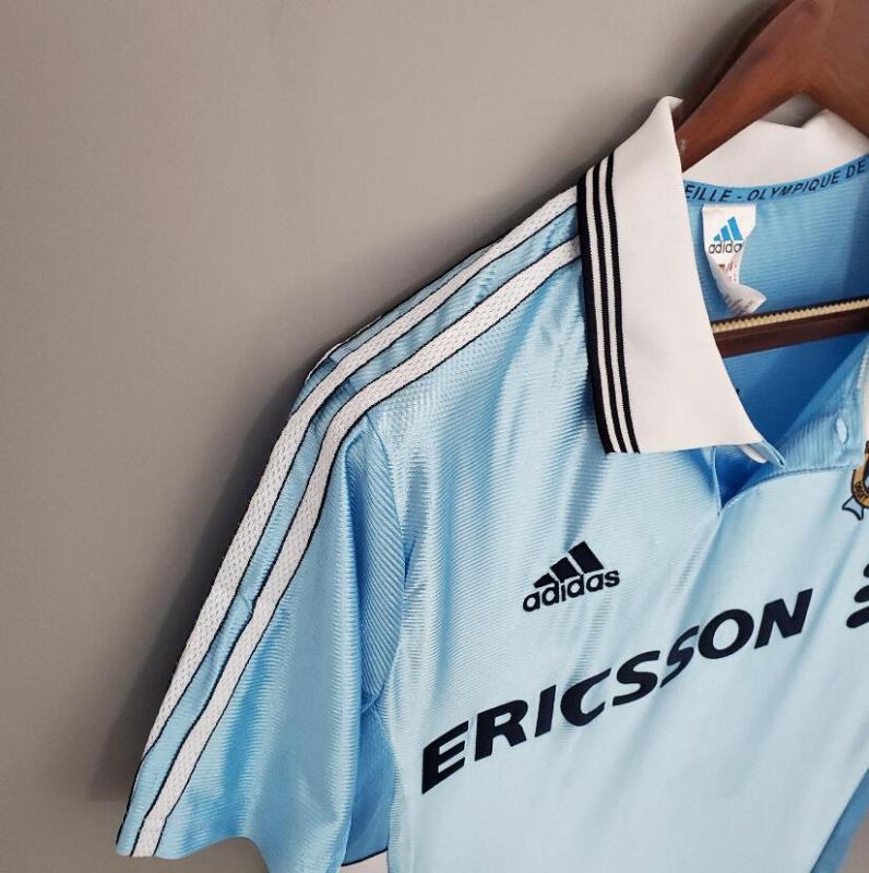 retro 98 99 marseille away jersey