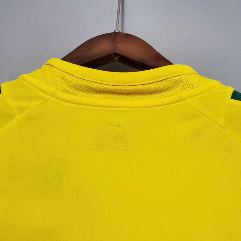 retro 2002 Brazil home jersey