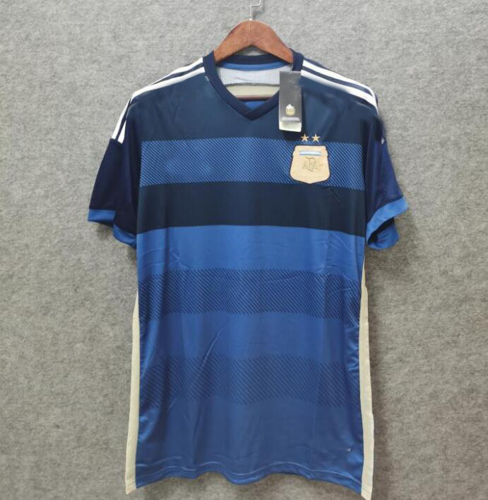 retro 2014 argentina away jersey