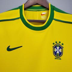 retro 1998 Brazil home jersey