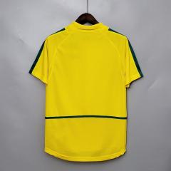 retro 2002 Brazil home jersey